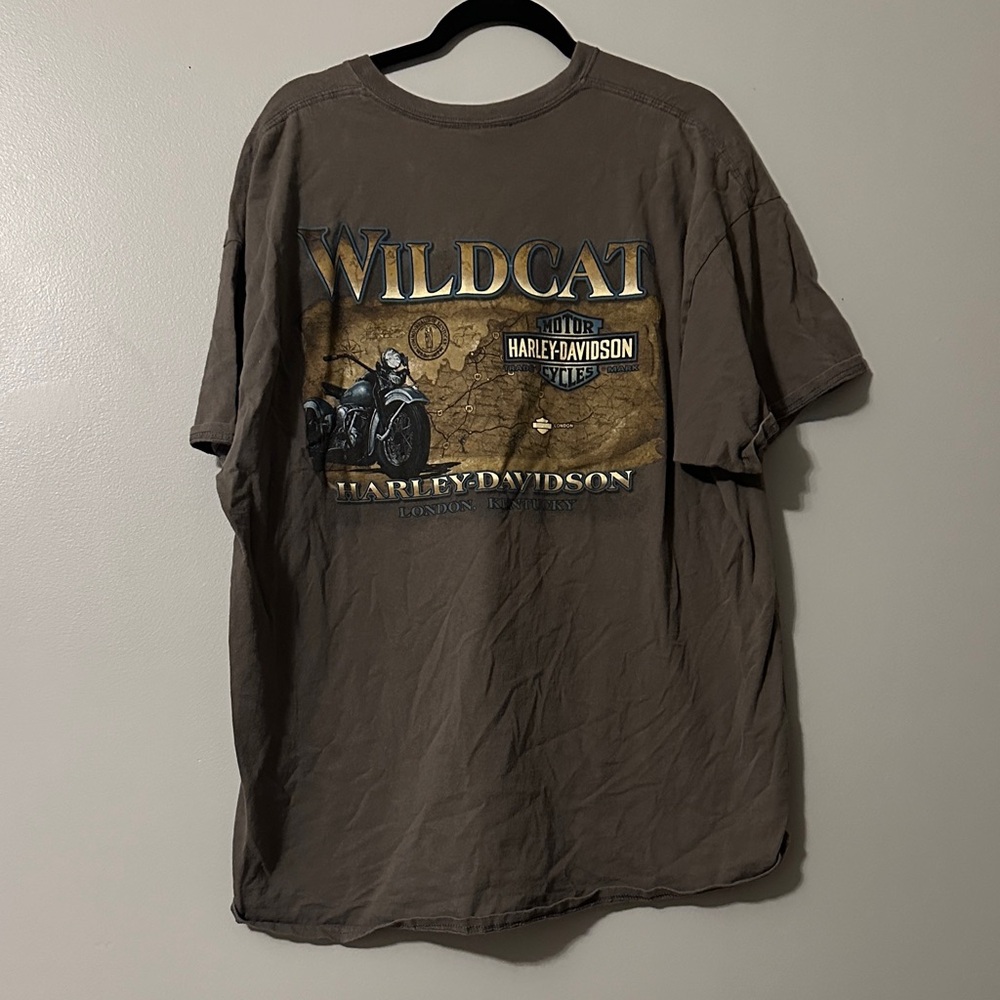 Harley-Davidson Wildcat Brown Tee